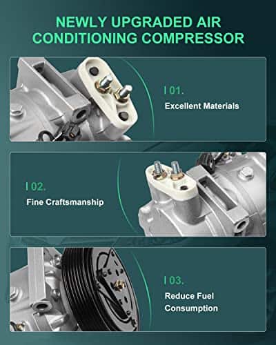 Compresor de Aire Acondicionado SCITOO CO 10552C Compatible - Imagen 5
