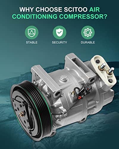 Compresor de Aire Acondicionado SCITOO CO 10552C Compatible - Imagen 4
