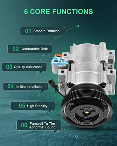 Compresor de Aire Acondicionado SCITOO CO 10957C para - Imagen 6