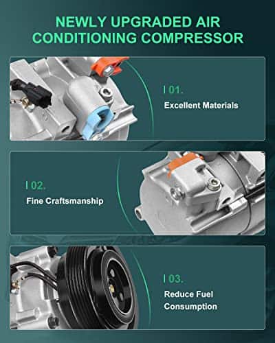 Compresor de Aire Acondicionado SCITOO CO 10957C para - Imagen 5