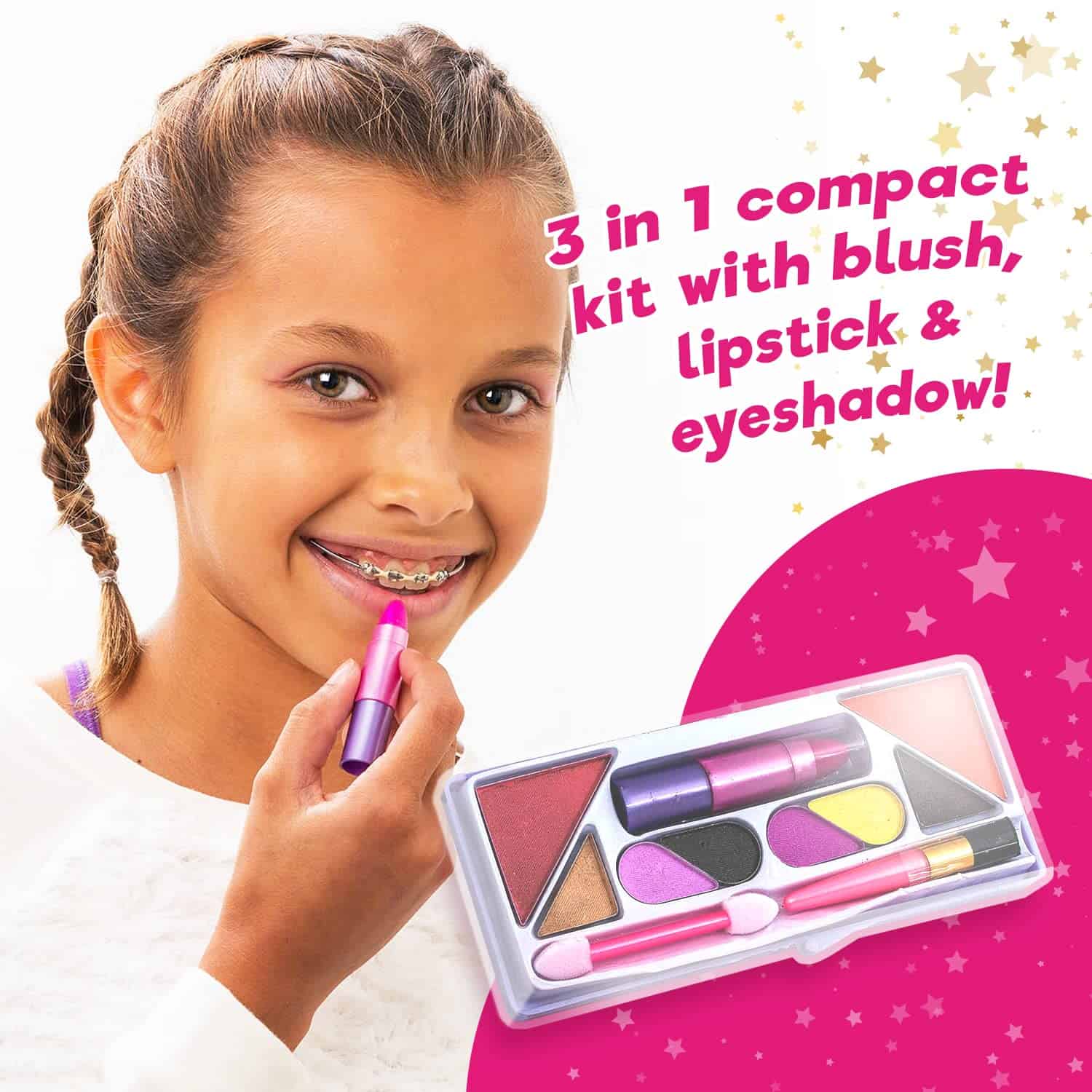 JA-RU Maquillaje Belleza Color Niña Maquillaje Profesional - Imagen 3