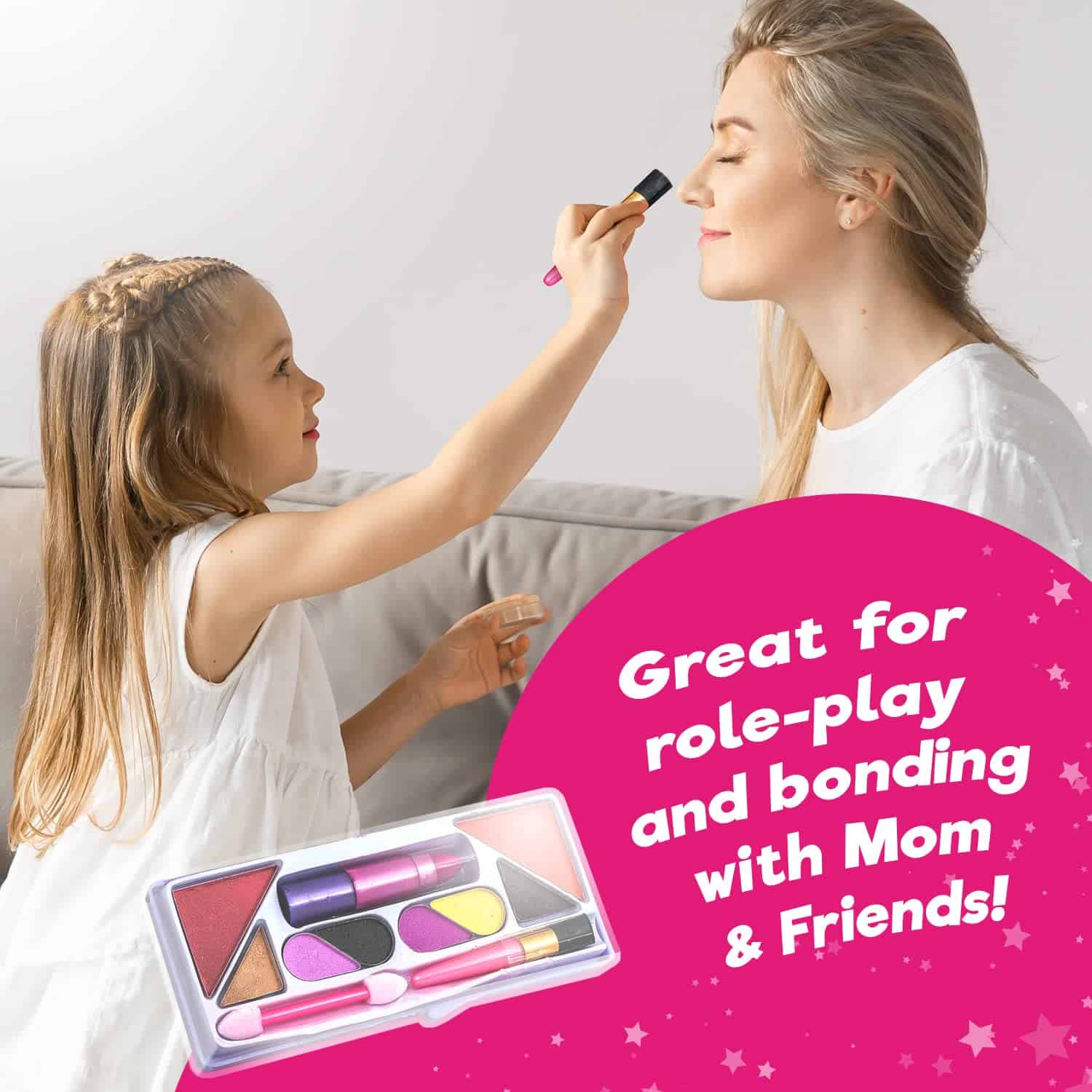 JA-RU Maquillaje Belleza Color Niña Maquillaje Profesional - Imagen 7