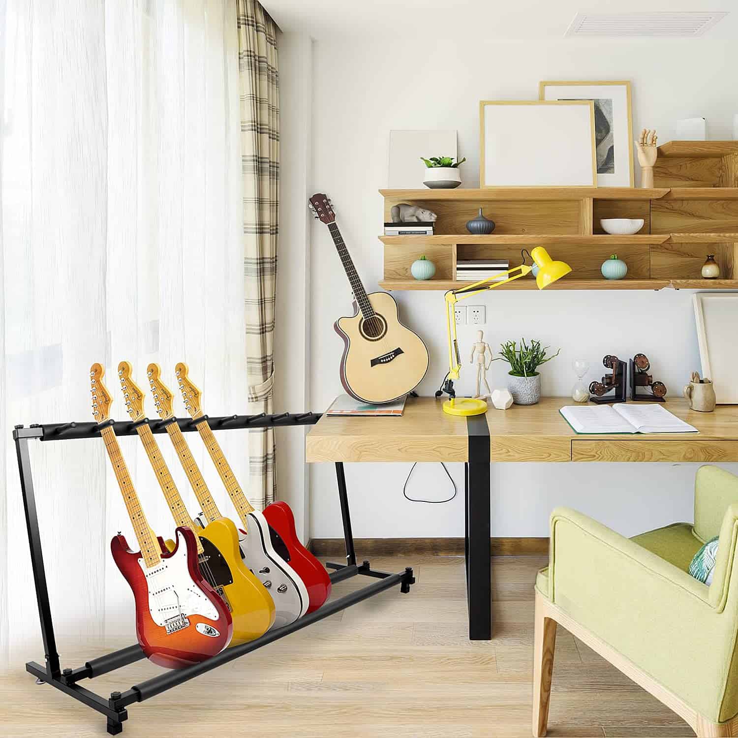 Soporte para guitarra Kuyal, Soporte de exhibición de - Imagen 3