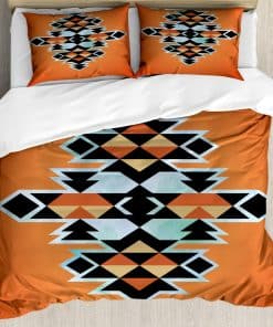 Juego de Funda Nórdica Tribal Ambesonne, Diseño Abstracto