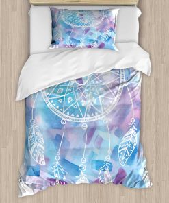 Juego de Funda de Edredón de Plumas Ambesonne, Abstracto