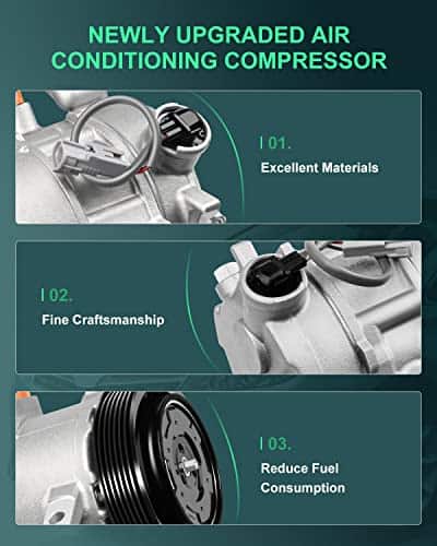 Compresor de Aire Acondicionado SCITOO 2009-2012 para Dodge - Imagen 5