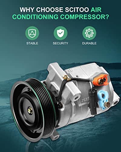 Compresor de Aire Acondicionado SCITOO 2009-2012 para Dodge - Imagen 4