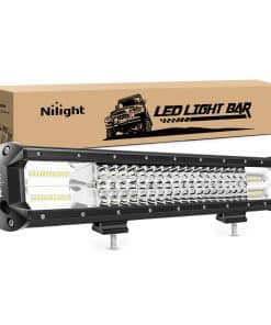 Nilight - 18004C-A Barra de luz LED 20 pulgadas 288w Triple