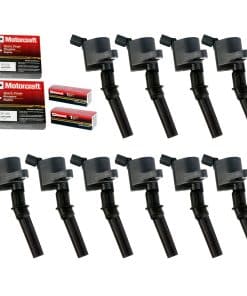 MAS Juego de 10 Bobinas de Encendido DG508 + Bujías