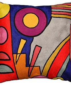 Funda de Cojín Moderna Kashmir Designs Kandinsky - Cojines