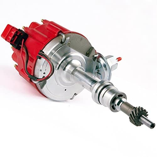 Distribuidor de tapa roja MAS Ignition HEI con bobina de