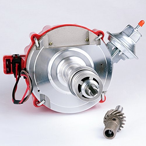 Distribuidor de tapa roja MAS Ignition HEI con bobina de - Imagen 3