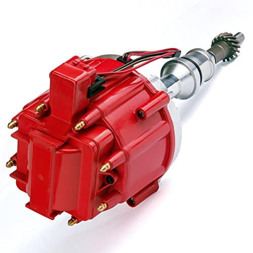 Distribuidor de tapa roja MAS Ignition HEI con bobina de - Imagen 4