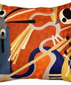 Funda de cojín contemporánea Kandinsky - Intuitivo óxido |