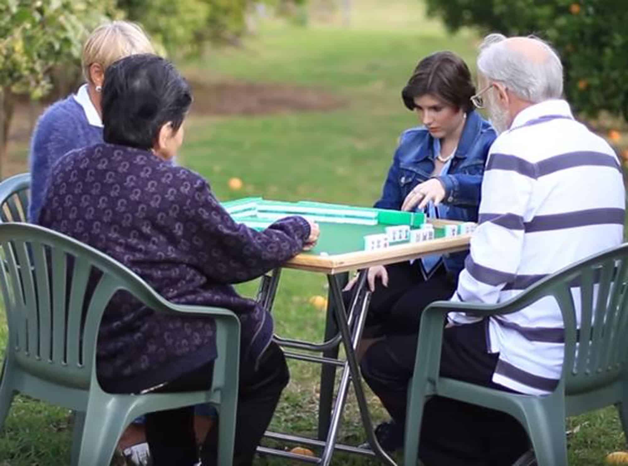 Juego de Mahjong chino filipino con fichas numeradas. 144 - Imagen 9