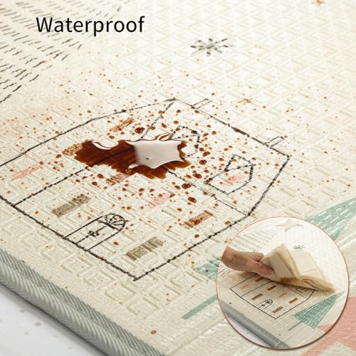 Tapete de bebé plegable Gupamiga Tapete de juego Extra - Imagen 5