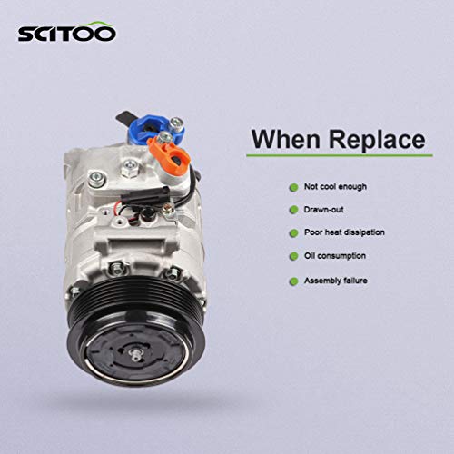 Compresor de Aire Acondicionado SCITOO CO 11245C para - Imagen 6