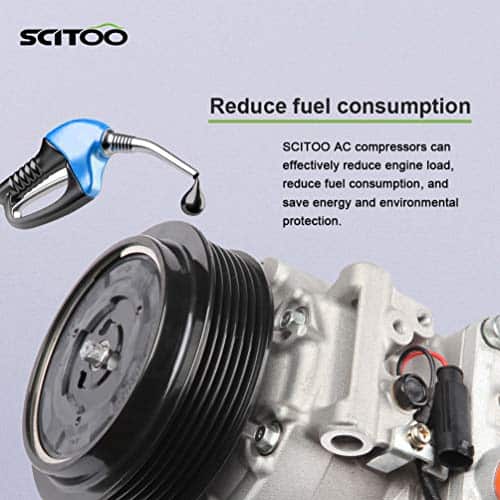 Compresor de Aire Acondicionado SCITOO CO 11245C para - Imagen 5