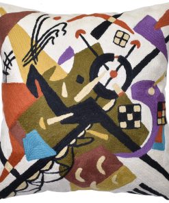 Kashmir Designs Funda de Cojín Abstracta Kandinsky - Funda