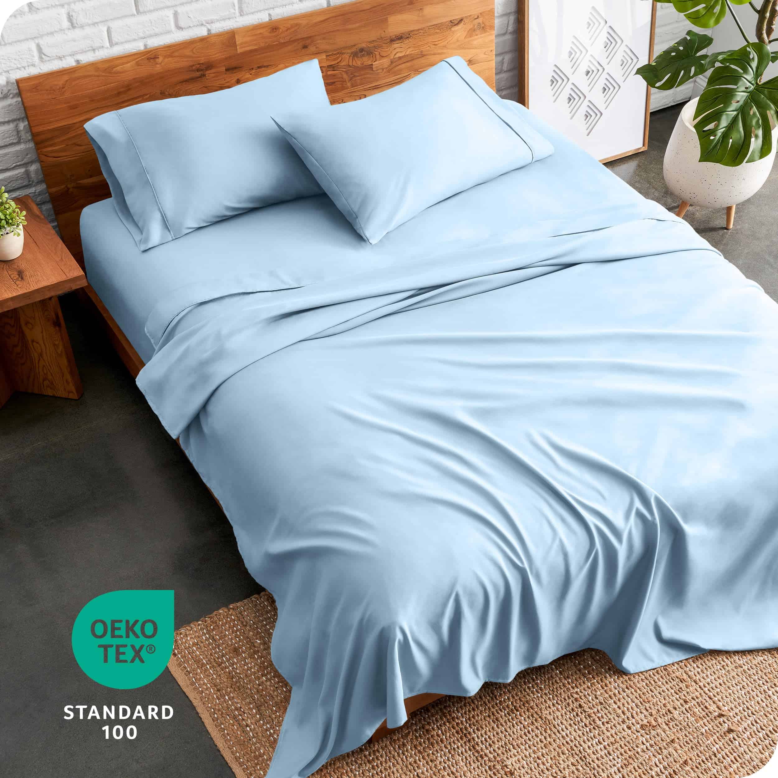 Juego de sábanas Full Bare Home - 1800 sábanas de - Imagen 8