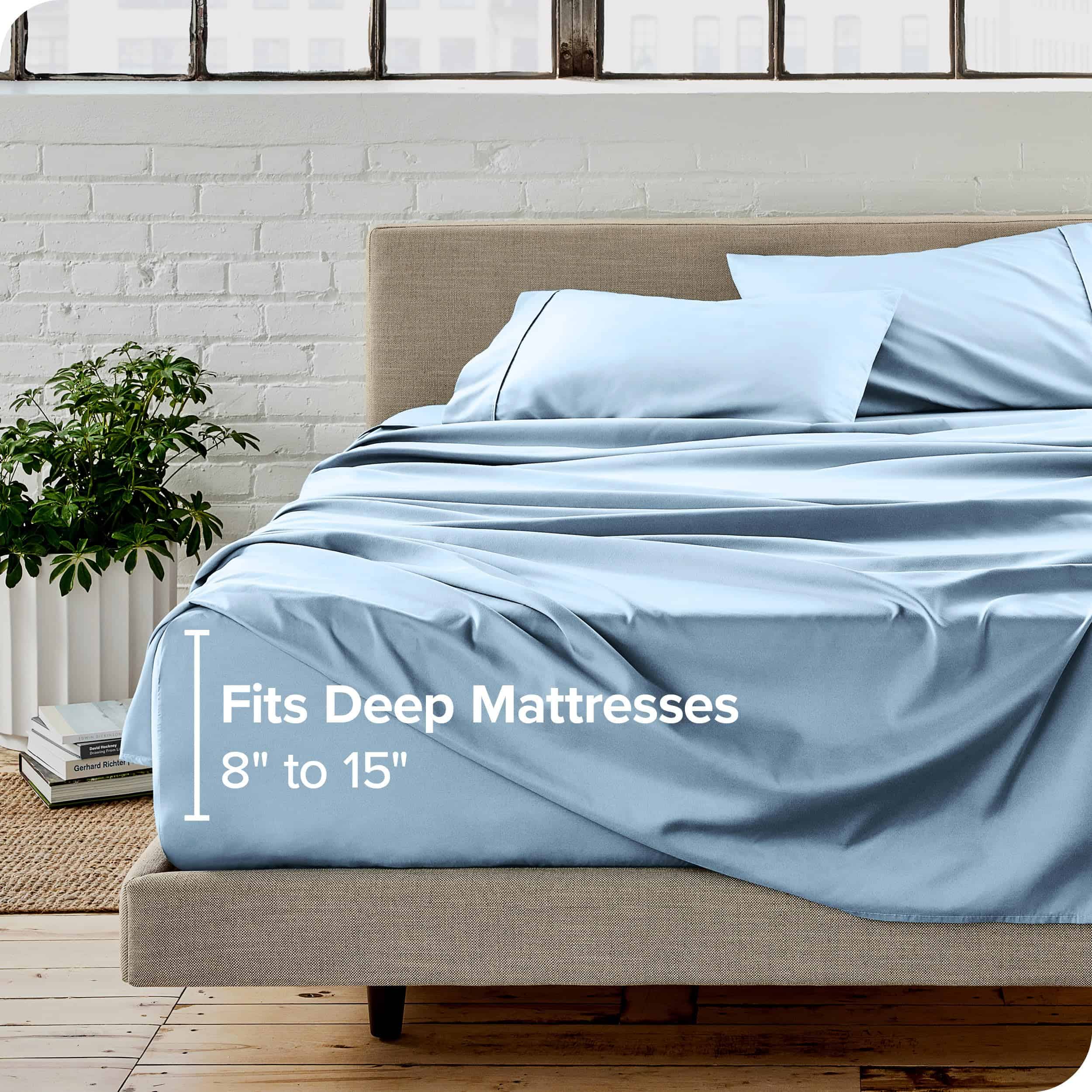 Juego de sábanas Full Bare Home - 1800 sábanas de - Imagen 6