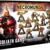 Miniaturas de la banda Necromunda Goliath de Games Workshop