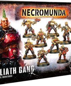 Miniaturas de la banda Necromunda Goliath de Games Workshop