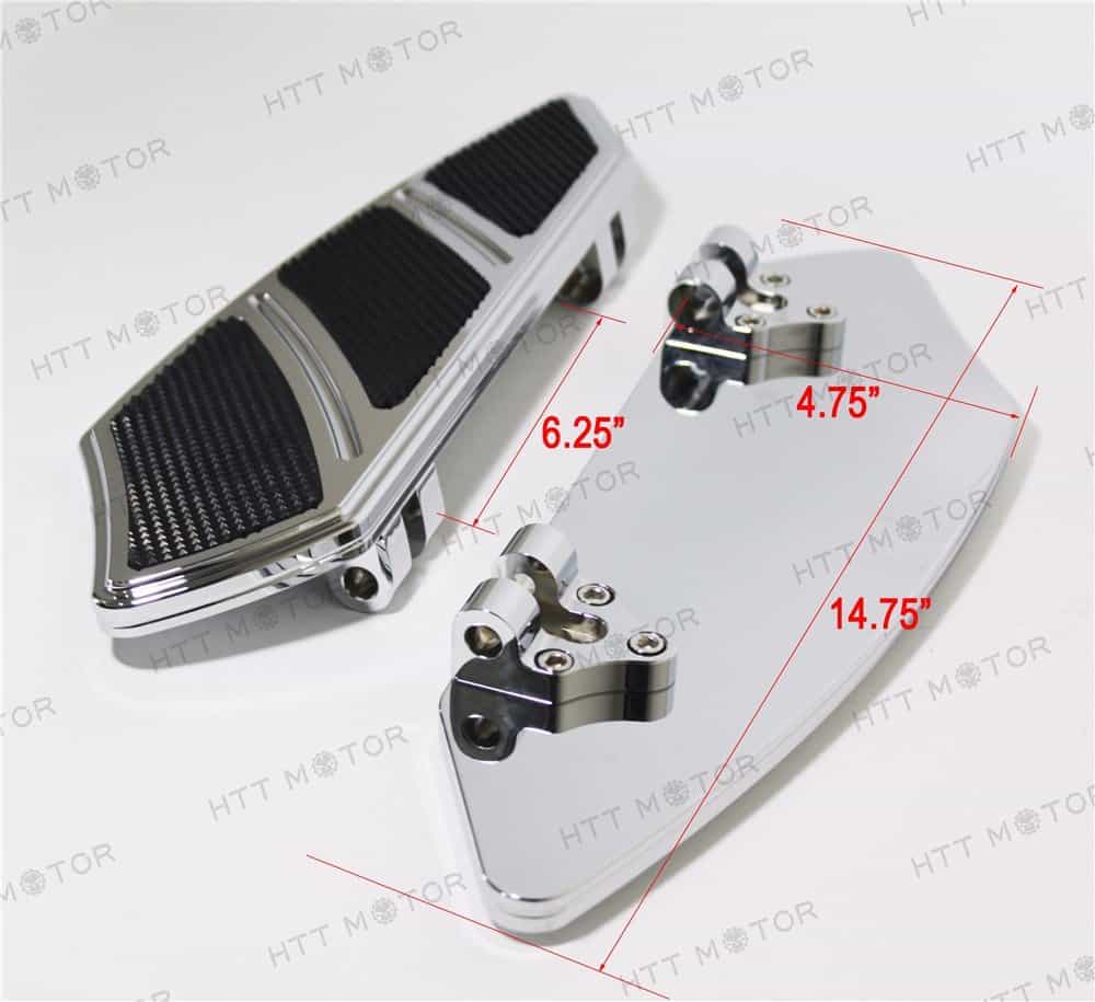 XKMT-Groove Rider Front FootBoard Floorboard Compatible Con - Imagen 8