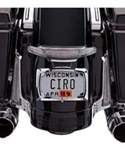 Luces traseras y soporte de matrícula Latitude (cromo) para