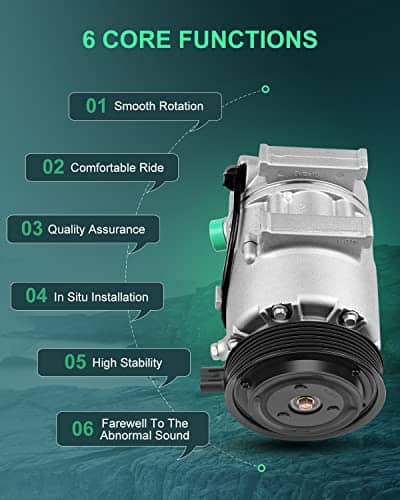 Compresor de Aire Acondicionado SCITOO Compatible con - Imagen 6