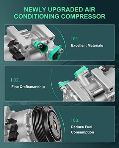 Compresor de Aire Acondicionado SCITOO Compatible con - Imagen 5