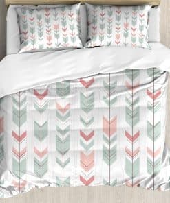 Lunarable Juego de Funda Nórdica Flecha, Patrón de Estilo