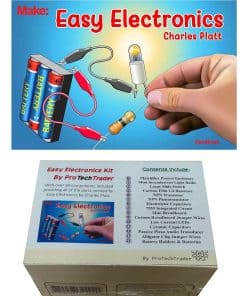 Kit de Electrónica Fácil - Incluye Manual de Bolsillo de