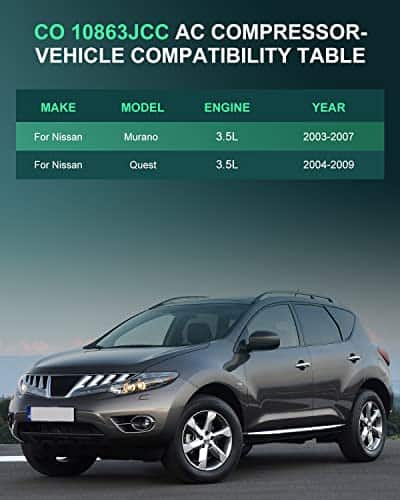 Compresor de Aire Acondicionado SCITOO CO 10863JC para - Imagen 3