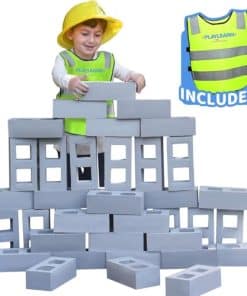 Bloques de espuma Playlearn de 40 piezas para niños -