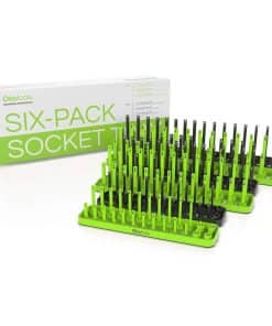 Bandejas de almacenamiento de enchufes SAE (Verde) y