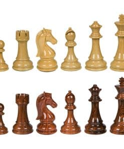 Piezas de Ajedrez Ellis con peso de polímero alto con Rey