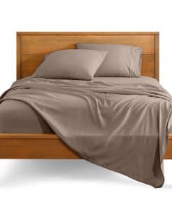 Juego de sábanas Bare Home Full - 1800 Camas Microfibra