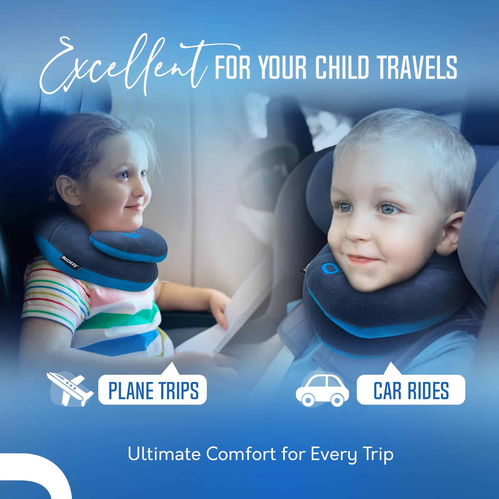 Almohada de Viaje para Niños BCOZZY (3-7 Años) - Almohada - Imagen 5