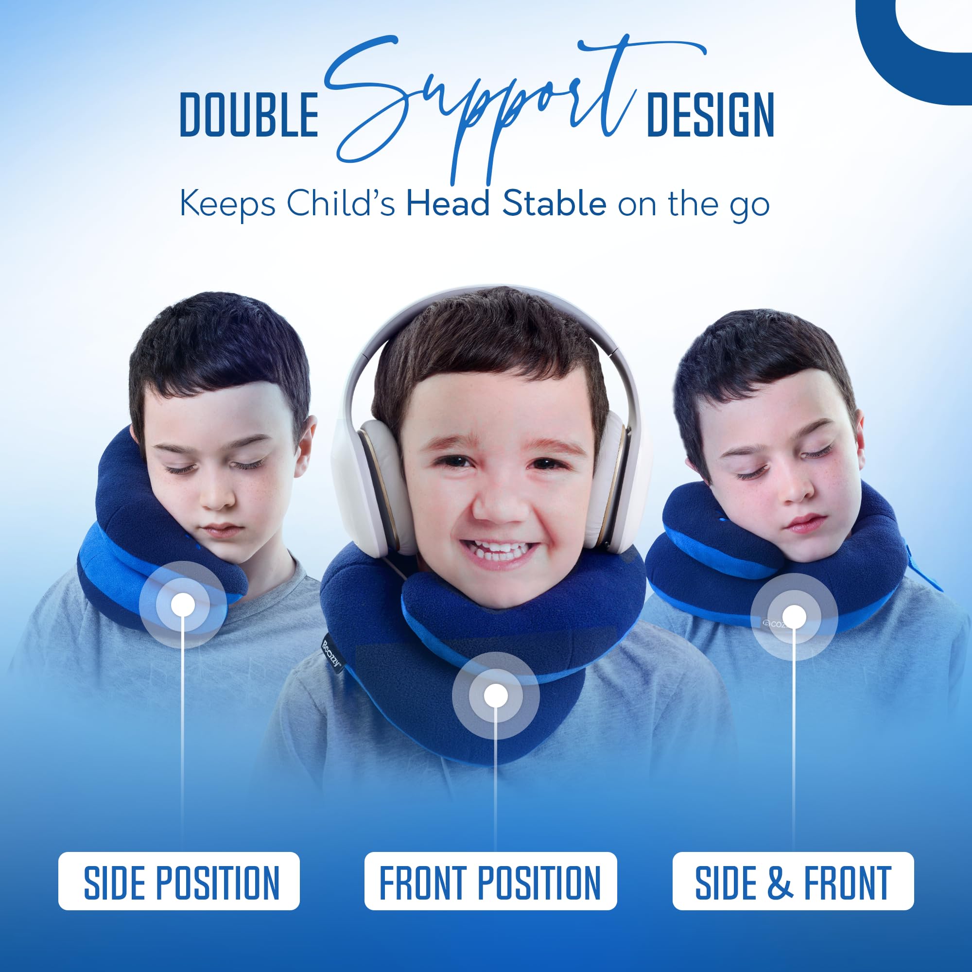 Almohada de Viaje para Niños BCOZZY (3-7 Años) - Almohada - Imagen 7