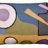 Funda de Almohada Lumbar Abstracta Kashmir Designs