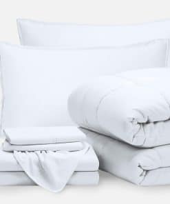 Juego de Edredón de 7 Piezas Bare Home Bed-in-A-Bag - Full