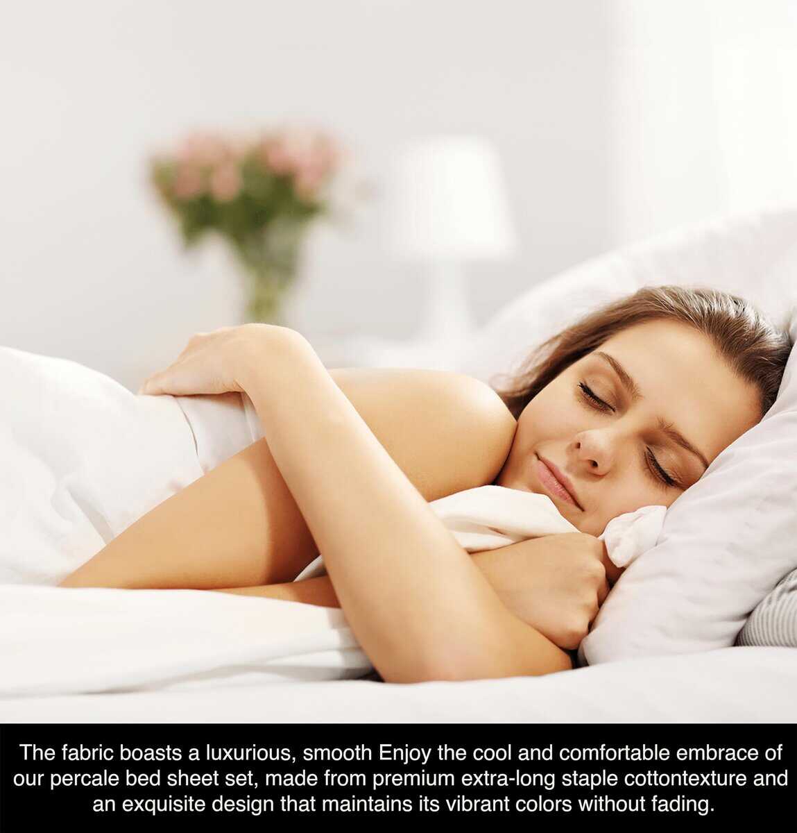 Juego de Sábanas de 100% Algodón Egipcio Queen 800 Hilos 4 - Imagen 9