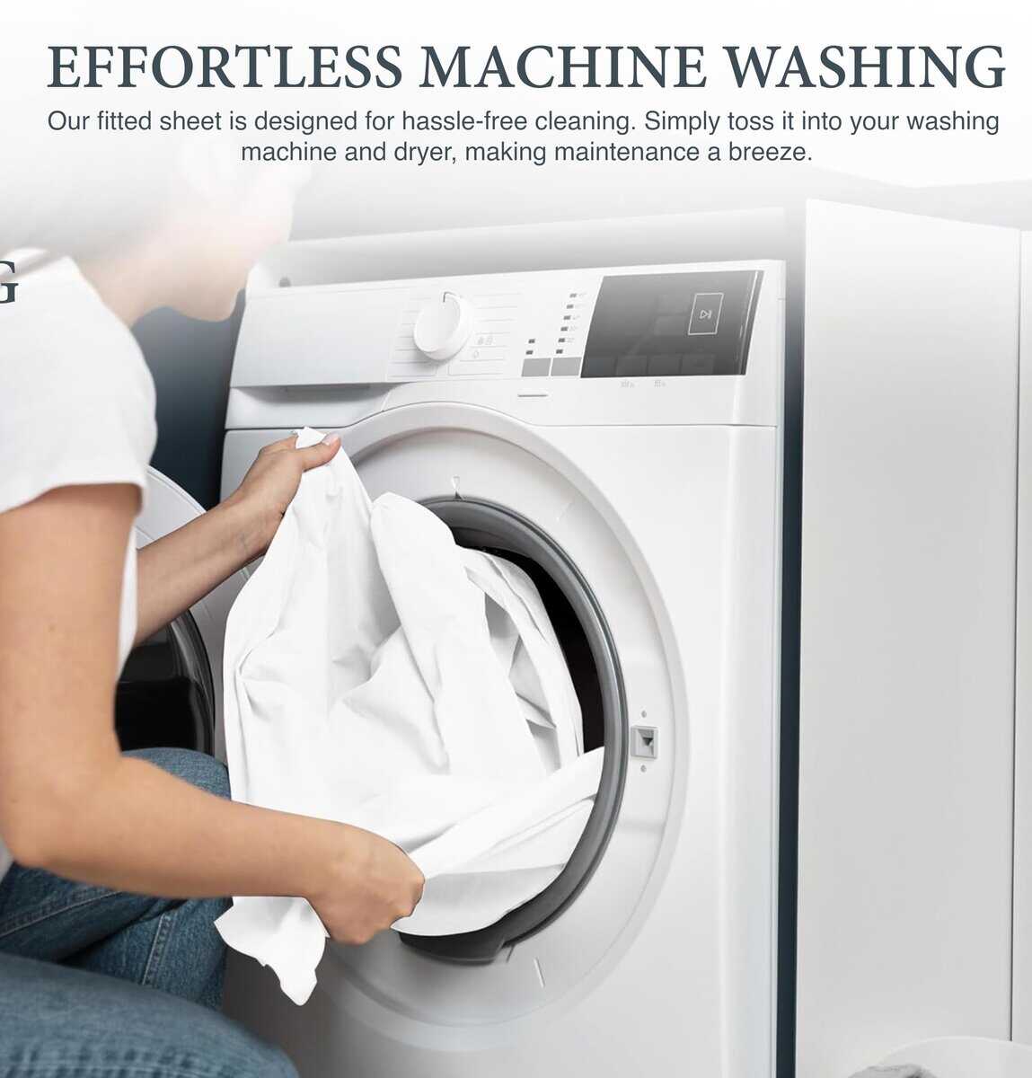 Juego de Sábanas de 100% Algodón Egipcio Queen 800 Hilos 4 - Imagen 5