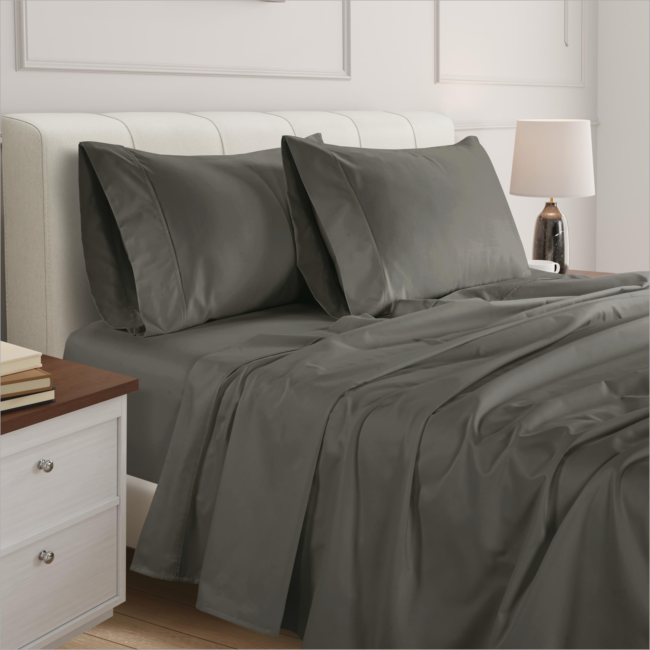 Juego de Sábanas de 100% Algodón Egipcio Queen 800 Hilos 4 - Imagen 3