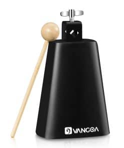Campana de Vaca de Metal de 6 Pulgadas Vangoa con Palo para