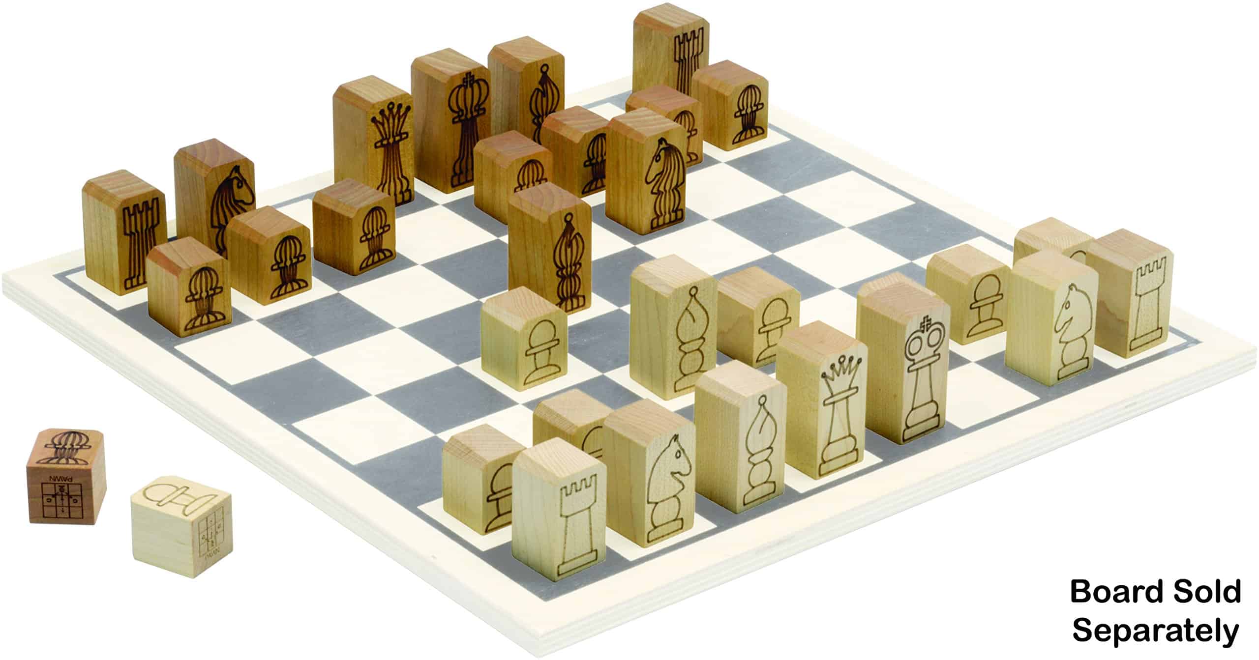 Piezas de Ajedrez - Hechas en EE. UU. - Imagen 3