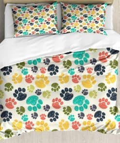 Set de Funda Nórdica Ambesonne Dog Lover, Estilo de Dibujos