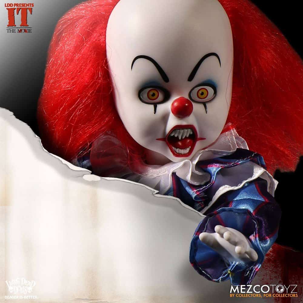 Muñeco Pennywise de Mezco IT 1990 - Imagen 7
