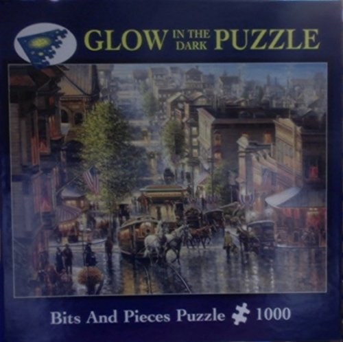 Rompecabezas de 1000 piezas que brilla en la oscuridad